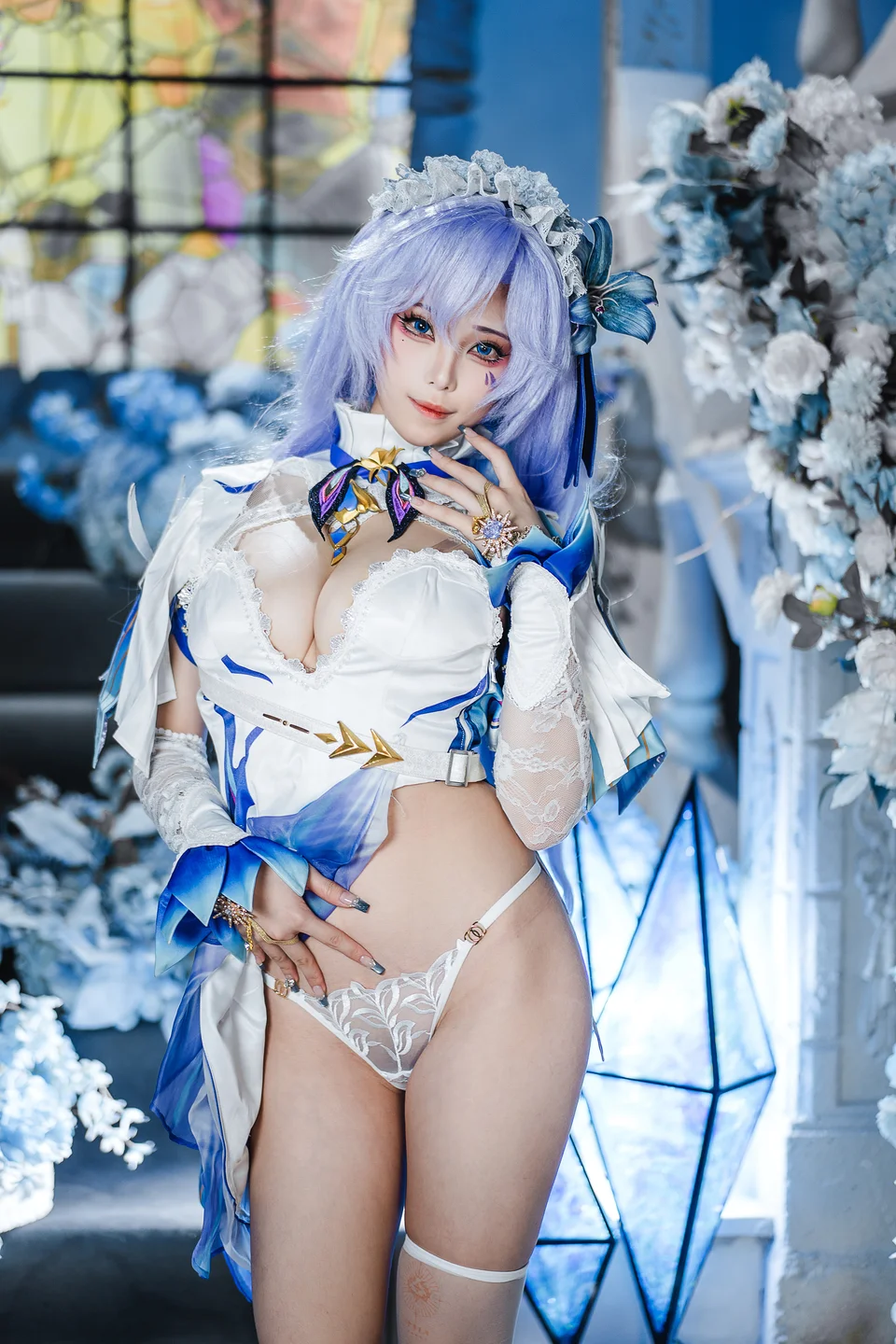 蜜汁猫裘 - 鸣潮 坎特蕾拉 [132P,9V-4.9GB]p01 tg@simisebaisi 【丝足阁】131.webp